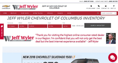 Desktop Screenshot of jeffwylercolumbusgm.com